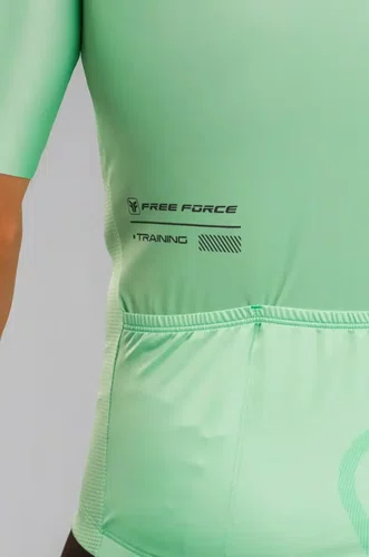 Camisa Ciclismo Free Force Masculina Training Mint Verde