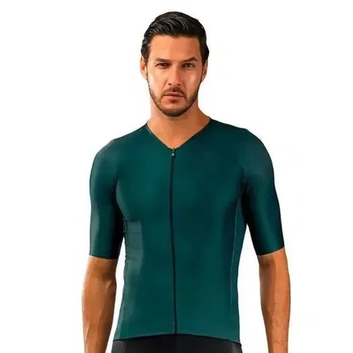 Camisa Ciclismo Free Force Masculina Training Nile Verde Esmeralda