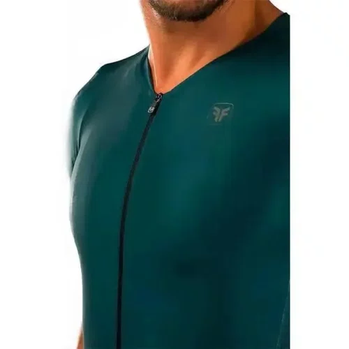 Camisa Ciclismo Free Force Masculina Training Nile Verde Esmeralda