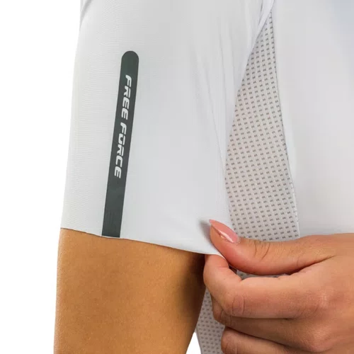 Camisa Ciclismo Freeforce Feminina Training White Branco