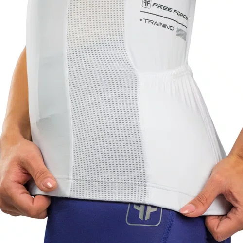 Camisa Ciclismo Freeforce Feminina Training White Branco
