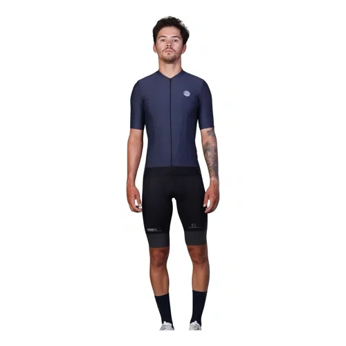 Camisa Ciclismo Mauro Ribeiro Fiber 2.0 Masculino Azul