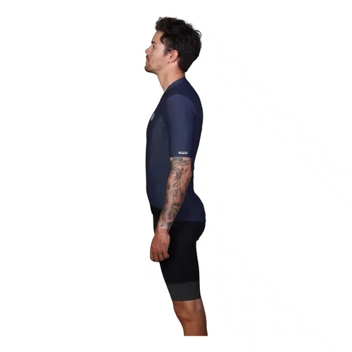 Camisa Ciclismo Mauro Ribeiro Fiber 2.0 Masculino Azul