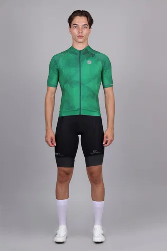 Camisa Ciclismo Mauro Ribeiro Masculino Brasil Verde
