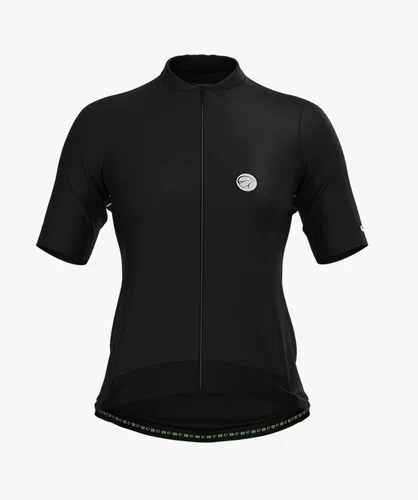 Camisa de Ciclismo Mauro Ribeiro Fiber 2.0 Feminina Preto