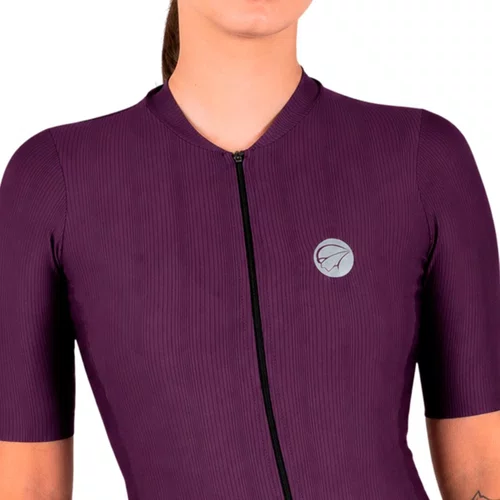 Camisa de Ciclismo Mauro Ribeiro Fiber 2.0 Feminina Roxo