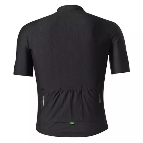 Camisa de Ciclismo Mauro Ribeiro Fiber 2.0 Masculino Preto