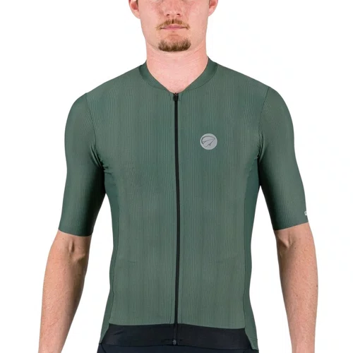 Camisa de Ciclismo Mauro Ribeiro Fiber 2.0 Masculino Verde