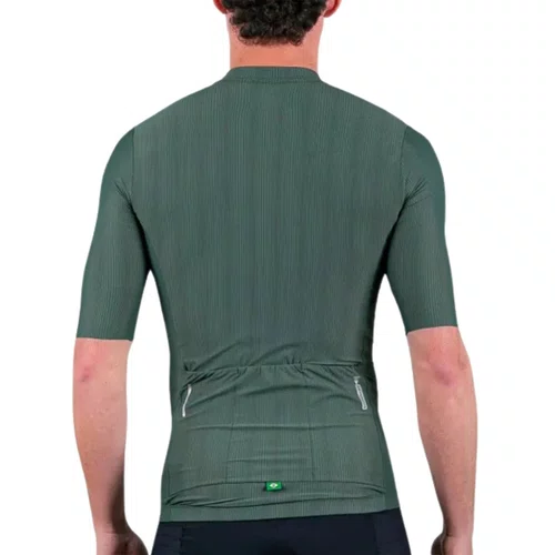 Camisa de Ciclismo Mauro Ribeiro Fiber 2.0 Masculino Verde