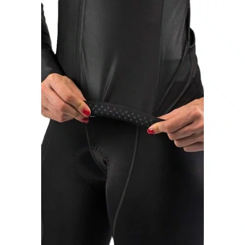 Camisa Free Force Feminina Manga Longa Training Dark Preto