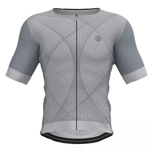 Camisa Ciclismo Mauro Ribeiro Masculino Proper 2.0 Cinza