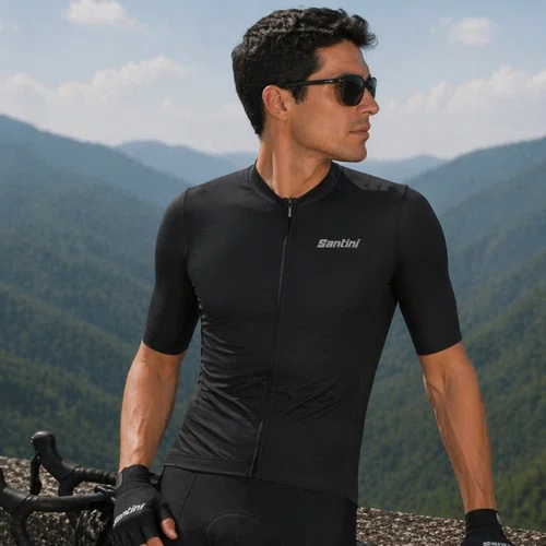 Camisa Santini Latam Compass Unissex Preto