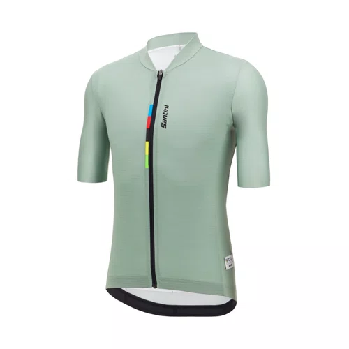 Camisa Ciclismo Santini Uci World Champion Unissex - Verde