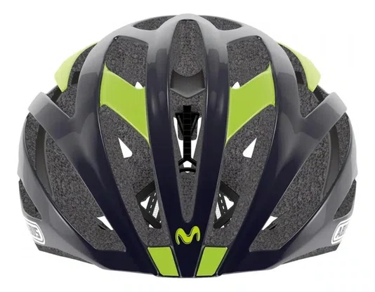 CAPACETE ABUS MOVISTAR AZUL/VERDE