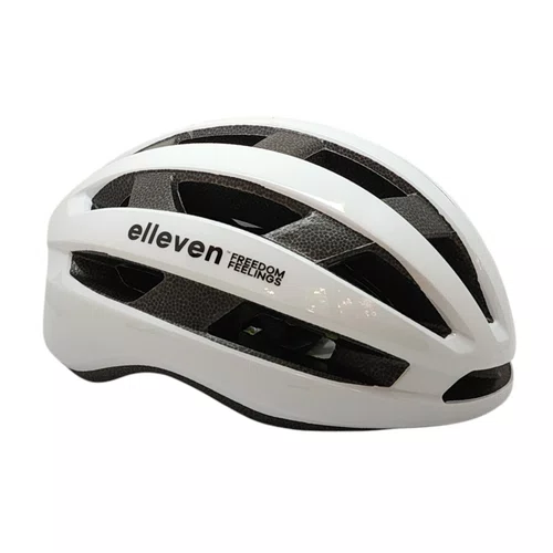 Capacete Elleven Speed Mtb Inmold Race - Branco/Preto