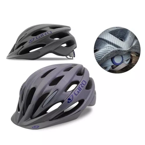 CAPACETE GIRO VERONA TITANIO / ROXO