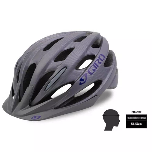 CAPACETE GIRO VERONA TITANIO / ROXO