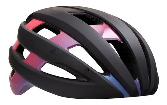 CAPACETE LAZER ROAD SPHERE PRETO/ROSA/AZUL