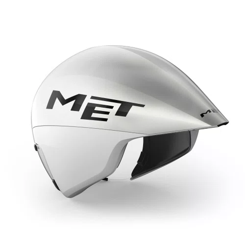 Capacete Ciclismo Road Met Aero Drone Wide Body II Branco