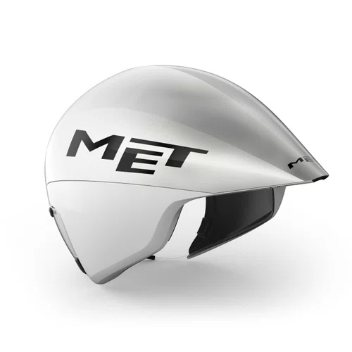 Capacete Ciclismo Road Met Aero Drone Wide Body II Branco