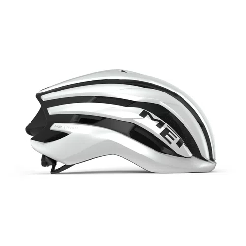 CAPACETE MET ROAD TRENTA MIPS BRANCO/PRETO