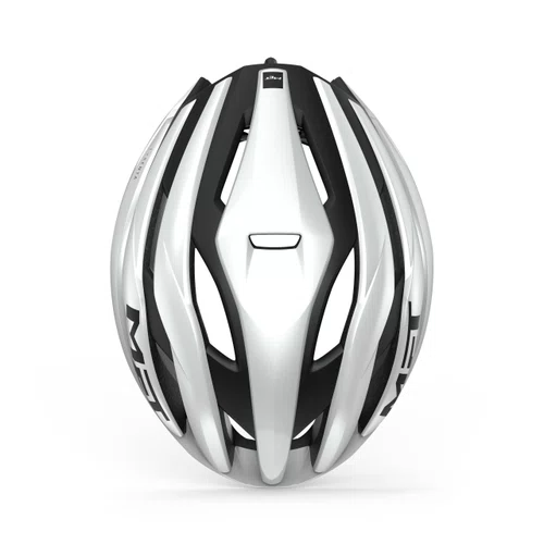 CAPACETE MET ROAD TRENTA MIPS BRANCO/PRETO