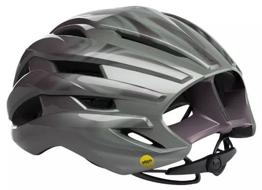 CAPACETE MET ROAD TRENTA MIPS CINZA OPALA