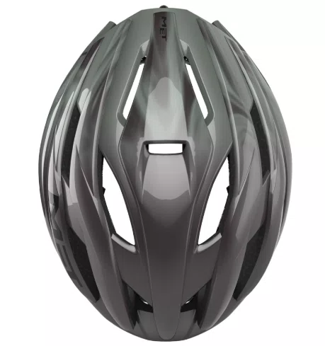 CAPACETE MET ROAD TRENTA MIPS CINZA OPALA