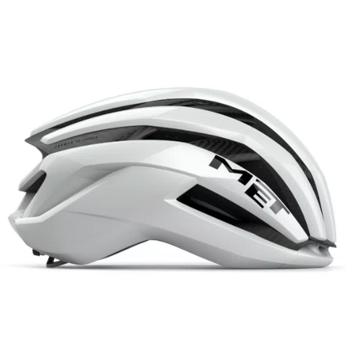 CAPACETE MET TRENTA 3K CARBON BRANCO