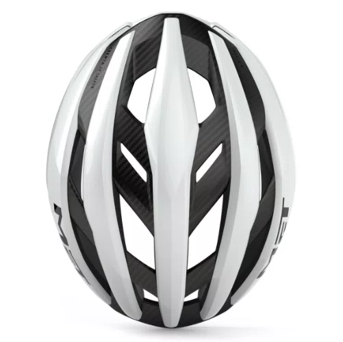 CAPACETE MET TRENTA 3K CARBON BRANCO
