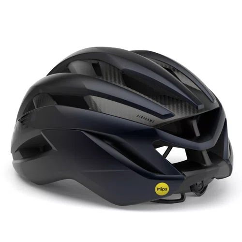 Capacete de Ciclismo Met Trenta Carbon 3K Mips Preto 2026
