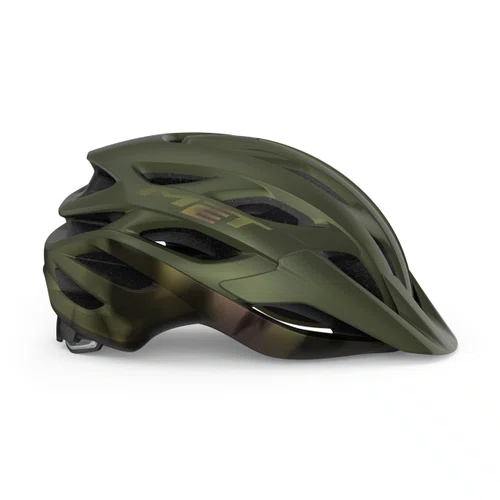 CAPACETE MTB MET VELENO VERDE IRIDESCENTE