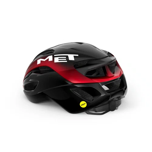 CAPACETE ROAD MET RIVALE MIPS PRETO COM VERMELHO