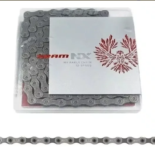 Corrente Sram Pc Nx Eagle 126 Elos 12 Velocidades Cinza