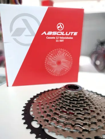 CASSETE ABSOLUTE 12V 11/50D NIQUELADO
