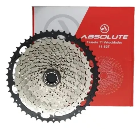CASSETE ABSOLUTE 12V 11/50D NIQUELADO