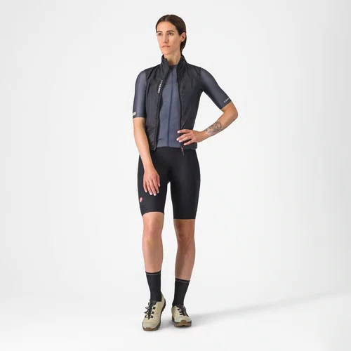 Colete Castelli Unlimited Fly Direct Feminino Vest - Preto
