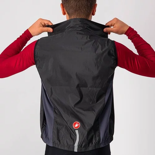 Colete de Ciclismo Corta Vento Castelli Squadra Stretch Vest