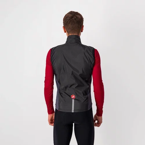 Colete de Ciclismo Corta Vento Castelli Squadra Stretch Vest