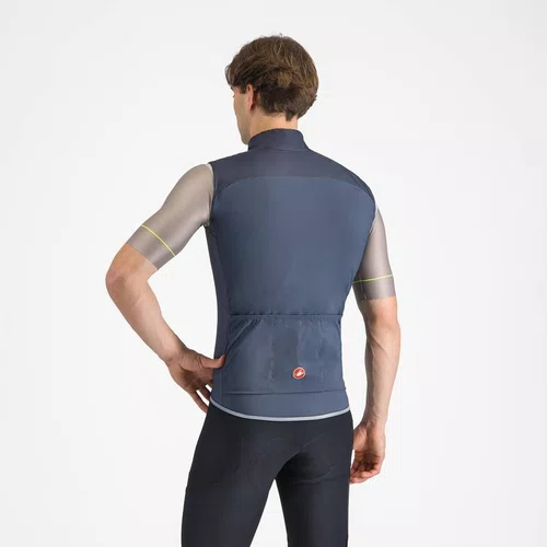 Colete Castelli Fly Direct Vest Masculino - Azul