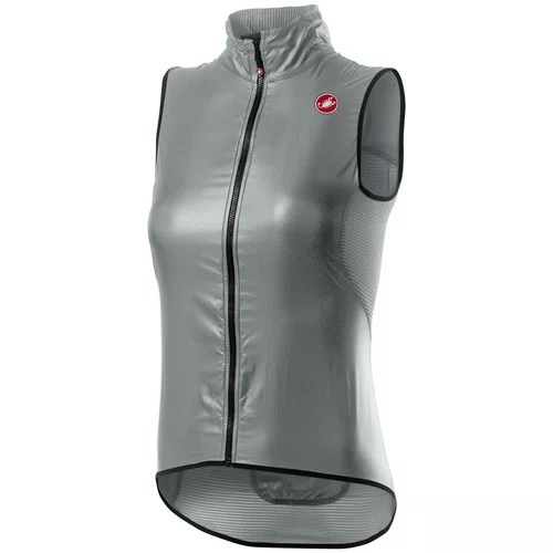 Colete Castelli Corta Vento Feminino Aria Cinza