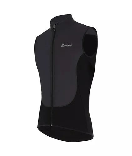 Colete Santini Latam Gravel Trail Wind Vest Preto