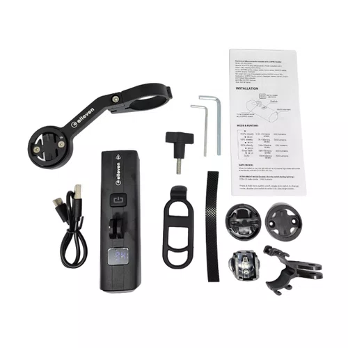 FAROL ELLEVEN 1000 LUMENS ALUMINIO FIXACAO COM SUPORTE GPS