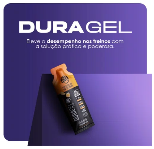Carbo Gel Duragel 40G Carboídrato Sabor Tangerina