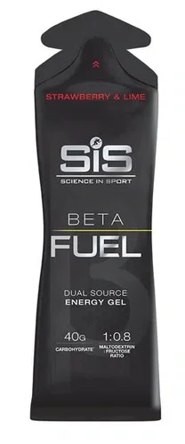 GEL ISOTONICO SIS GO BETA FUELL ENERGY 60ML MORANGO E LIMA