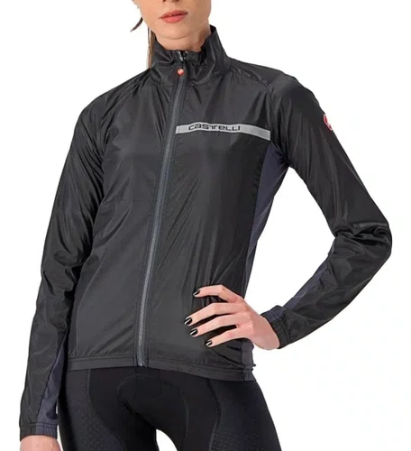 Jaqueta Castelli Corta Vento Feminino Squadra Stretch