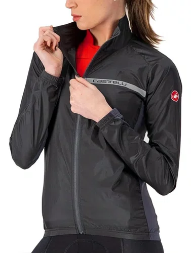 Jaqueta Castelli Corta Vento Feminino Squadra Stretch