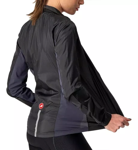 Jaqueta Castelli Corta Vento Feminino Squadra Stretch