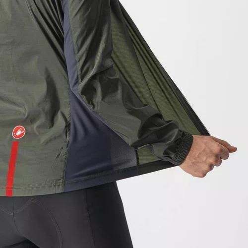 Jaqueta Castelli Corta Vento Feminino Squadra Stretch Verde