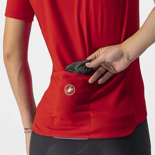 Jaqueta Castelli Corta Vento Feminino Squadra Stretch Verde